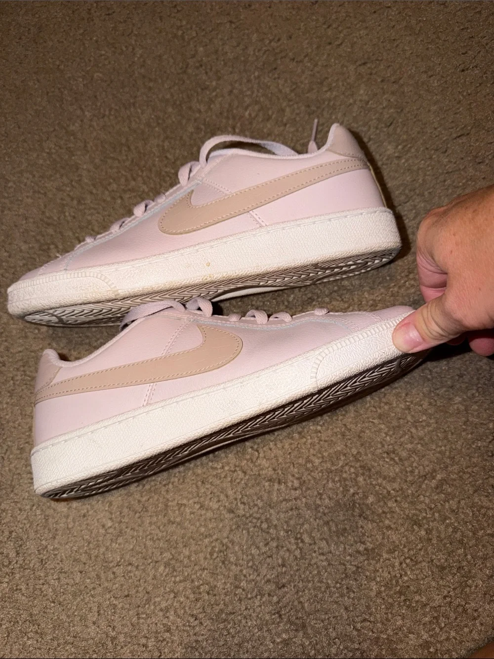 Nike Women’s Light Pink Low-Top Sneakers